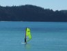 Burblechaz on a windsurfer