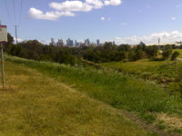 Melbourne Skyline from Yarra Bend Park